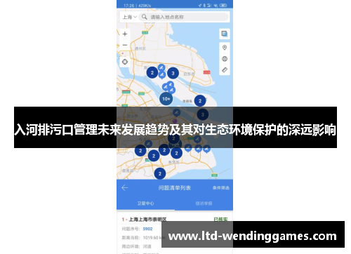 入河排污口管理未来发展趋势及其对生态环境保护的深远影响