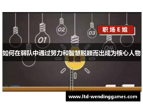 如何在弱队中通过努力和智慧脱颖而出成为核心人物